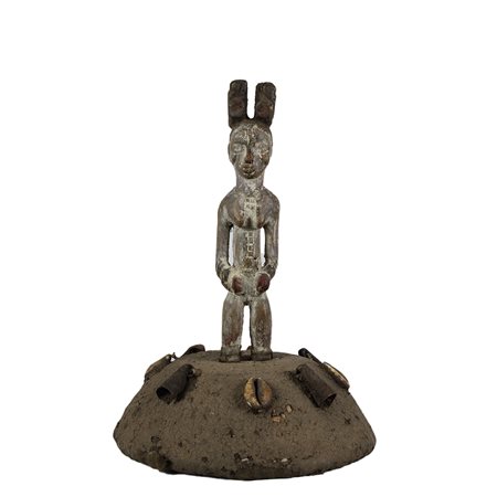 SCULTURA CON BASE A COPRICAPO