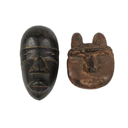 N.2 MASCHERINE PASSAPORTO IN PIETRA MA DEI TOMA