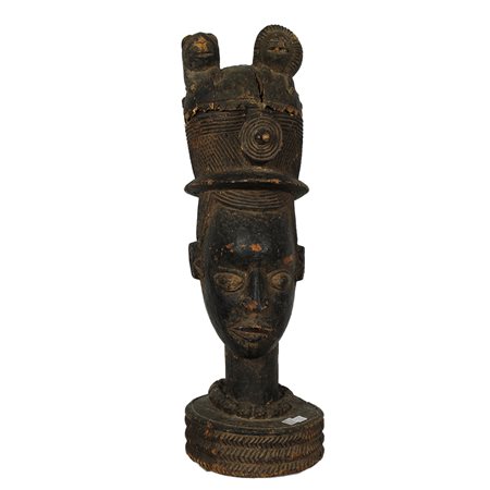 COPPA ANTROPOMORFA RITUALE PER L'ALTARE IFA IGBADU