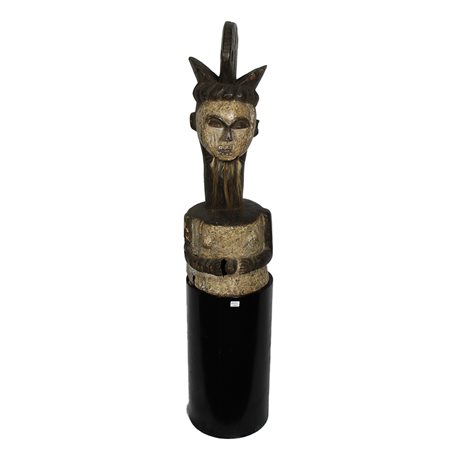 COPERCHIO ANTROPOMORFO DI SCATOLA RELIQUIARIO M'BETE