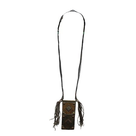 COLLANA CON PORTAMULETI TCHEROT. TUAREGH JULIEMIDEN