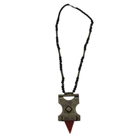 COLLANA CON PENDENTE TUAREGH JULLEMIDEN