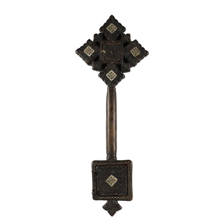 CROCE DA PROCESSIONE AMHARA