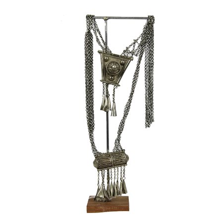 COLLANA A DOPPIO PENDENTE OROMO 