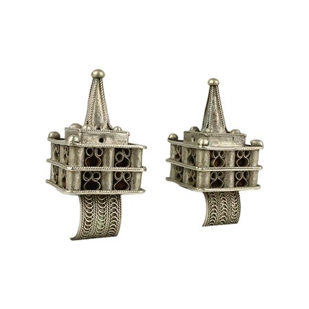 ORNAMENTI PER TESTA BERBERI AHL TISSINT DEL DJEBEL BANI 