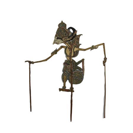 LOTTO DI 2 MARIONETTE WAYANG PURWA GIAVA
