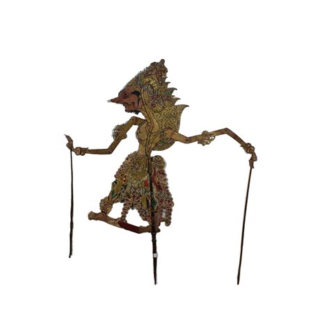 LOTTO DI 2 MARIONETTE WAYANG PURWA GIAVA