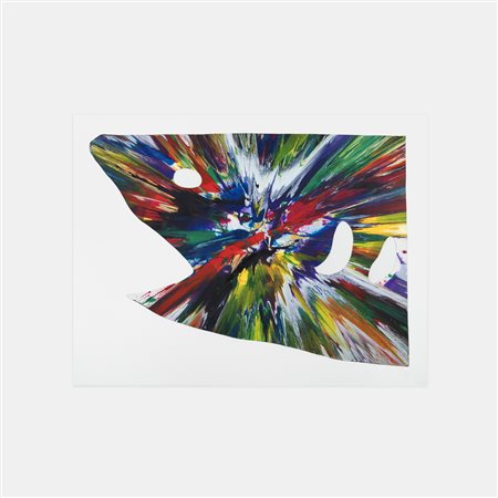 Damien Hirst, Shark Spin Painting
