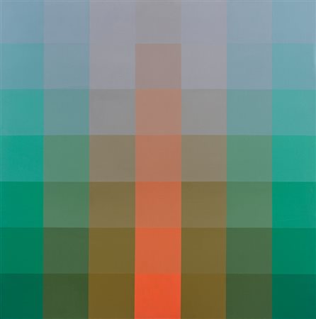 DEMARCO HUGO Buenos Aires 1932 - Parigi 1995Couleur, 1970acrilici su tela cm....