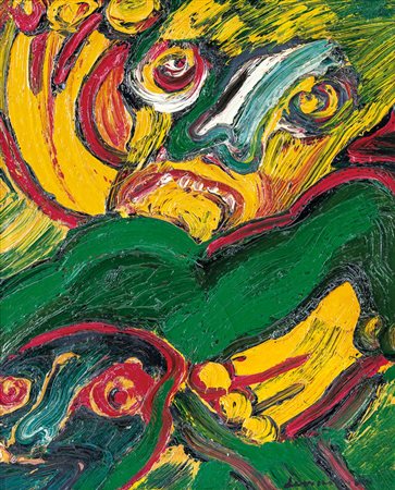 LINDSTROM BENGT Stoccolma 1925 - Njurunda 30/01/2008Senza titoloolio su tela...