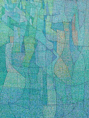 BALSAMO VINCENZO Brindisi 27/06/1935Composizione, 1993olio su cartone telato...