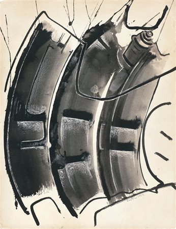 BERTINI GIANNI Pisa 31/07/1922 - Caen (Normandia) 08/07/2010Senza titolo,...