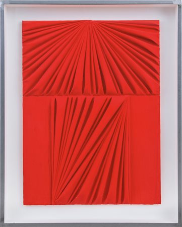 MARIANI UMBERTO Milano 16/11/1936La forma celata, 2009vinilico e sabbia su...