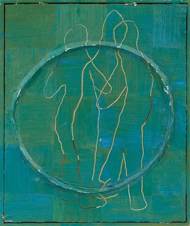 DESSI` GIANNI Roma 19/01/1955Senza titolo, 2001olio e tecnica mista su tela...