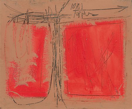 PERILLI ACHILLE Roma 28/01/1927Il testimone perverso, 1960tecnica mista su...