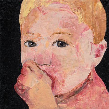 DESIDERIO Milano 1978Spurio series 29, 2009olio su tela cm. 20x20, firma,...