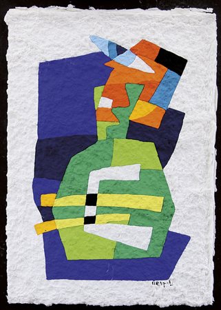 NESPOLO UGO Mosso Santa Maria (Bi) 29/08/1941Also Tiessoft painting su carta...