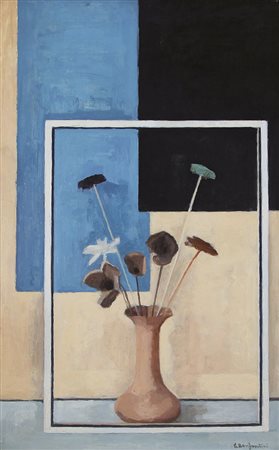 BONFANTINI SERGIO Novara 28/04/1910 - 22/01/1989Spazi, 1969olio su tavola cm....