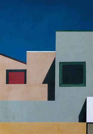 FONTANA FRANCO Modena 09/12/1933Paesaggio urbano Venice-Los Angeles,...