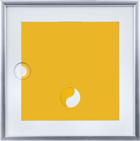 SCHEGGI PAOLO Firenze 1940 - Roma 1971Intersuperficie, (1967)cartoncino...