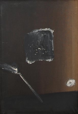 SARKISIAN PAUL Chicago (USA) 1928Senza titolo, 1958olio su tela cm. 63x41,5;...