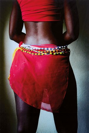 DAGO NDIAYE OUSMANE Bombey (Senegal) 1951Femme terre, 2003colorprint sotto...