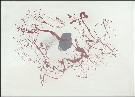 TURCATO GIULIO Mantova 16/03/1912 - Roma 22/01/1995L'Acropoli, (1971)olio e...