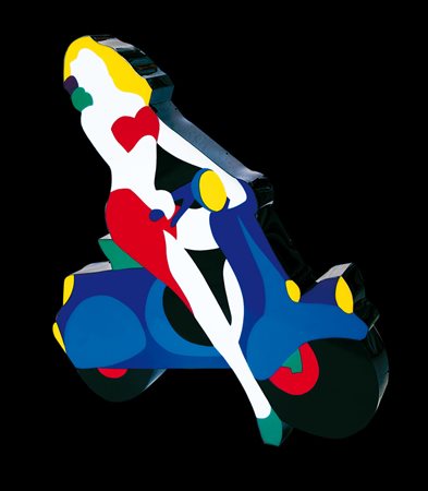 LODOLA MARCO Dorno (Pv) 04/04/1955Vespa, 2002perspex + neon (luminosa da...