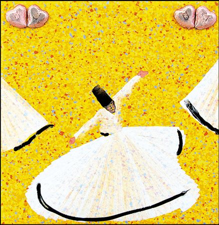 MONDINO ALDO Torino 04/10/1938 - 10/03/2005Turcatina, 2003olio e cioccolatini...