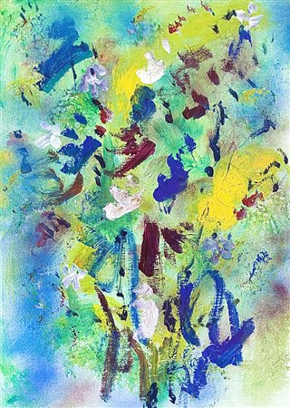 TRECCANI ERNESTO Milano 26/08/1920 - Milano 27/11/2009Siepeolio su tela cm....