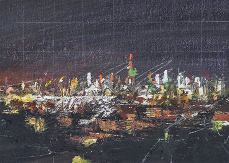 SICILIANO BERNARDO Roma 1969New York, 2012olio su tela cm. 25x35, firma, anno...