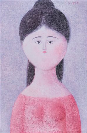 BUENO ANTONIO Berlino (Germania) 21/07/1918 - Firenze 26/09/1984Fanciulla in...