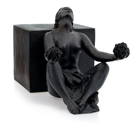 BERGOMI GIUSEPPE Brescia 1953Allegoria della giustiziascultura in bronzo cm....