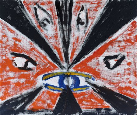 GUIDI VIRGILIO Roma 04/04/1891 - Venezia 07/01/1984Occhi nello spazio,...