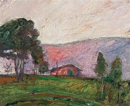 TOSI ARTURO Busto Arsizio (Va) 25/08/1871 - Milano 03/01/1956Casolari in...