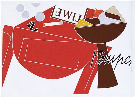 TADINI EMILIO Milano 1927 - Milano 24/09/2002Senza titoloacrilici su tela cm....