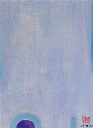 HO KAN Nanchino (Cina) 20/06/1932Senza titolo, 1969tecnica mista su carta cm....