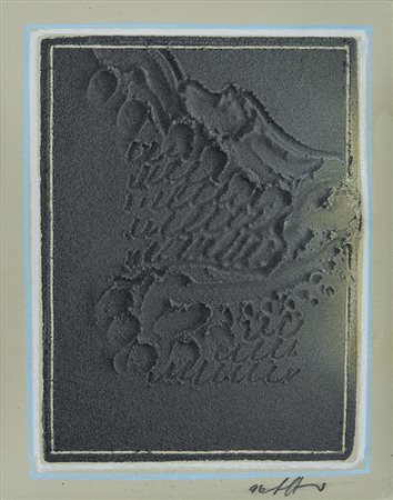 FERRARI AGOSTINO Milano 09/11/1938Senza titolo, 1996tecnica mista su...