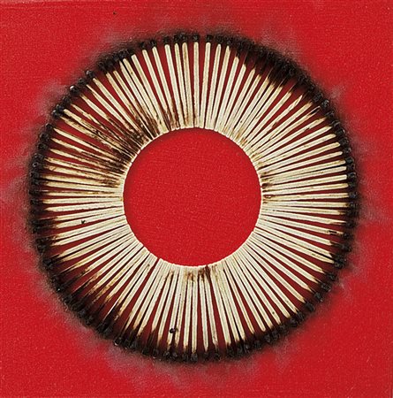 AUBERTIN BERNARD Fontenay aux Roses 1934Dessin de feu, 2010acrilico,...