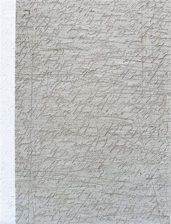 RAPETTI ALFREDO Milano 1961Cemento con banda verticale, 2008acrilico e...