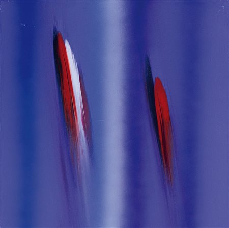 FINZI ENNIO Venezia 1931Il verso del colore, 2005olio su tela cm. 60x60,...