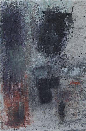 STURLA LUISO Chiavari 1930Ombre... altre ombre, 2004tempera su carta cm....