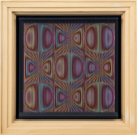 BIASI ALBERTO Padova 02/06/1937Senza titolo, 1989rilievo ottico dinamico cm....