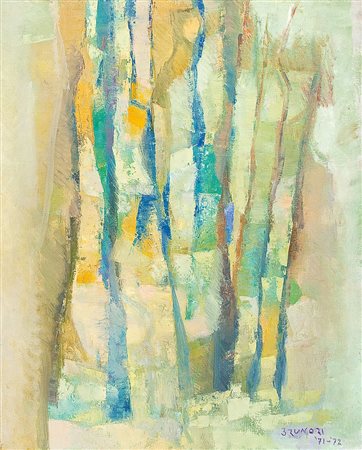 BRUNORI ENZO Perugia 14/07/1924 - Roma 13/05/1993Selva piana, 1971-72olio su...