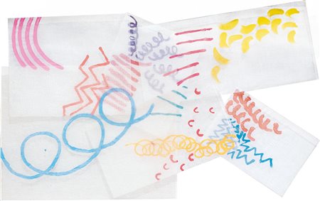 GRIFFA GIORGIO Torino 29/03/1936Senza titoloacrilici su sei tele trattenute...