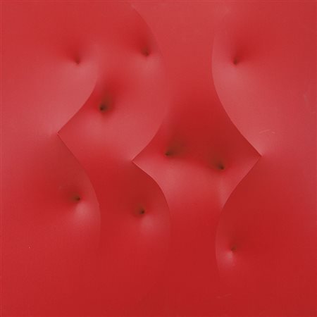 AMADIO GIUSEPPE Todi 19/05/1944BRERUacrilici su tela estroflessa cm. 62x62x6,...