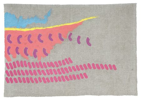 GRIFFA GIORGIO Torino 29/03/1936Blu in alto, 2003tempera acrilica su tela cm....