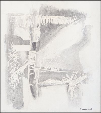 NANGERONI CARLO New York (U.S.A.) 24/06/1922Senza titolo, 1959olio su tela...
