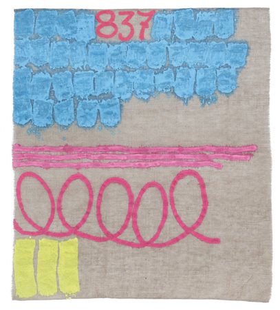 GRIFFA GIORGIO Torino 29/03/1936Senza titolo, 1993acrilico su tela cm. 98x88,...