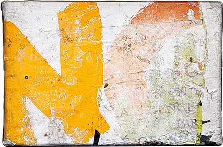 VILLEGLÉ JACQUES Quimper (Francia) 1926Senza titolo, 2000decollage su tela...